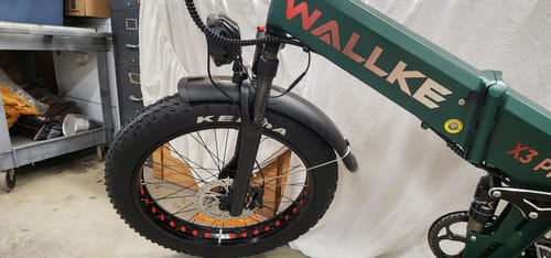 Customer photo review of 2025 Wallke X3 Max Folding 2800W Electric Bike