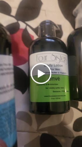 Customer video review of Men's Body Lotion