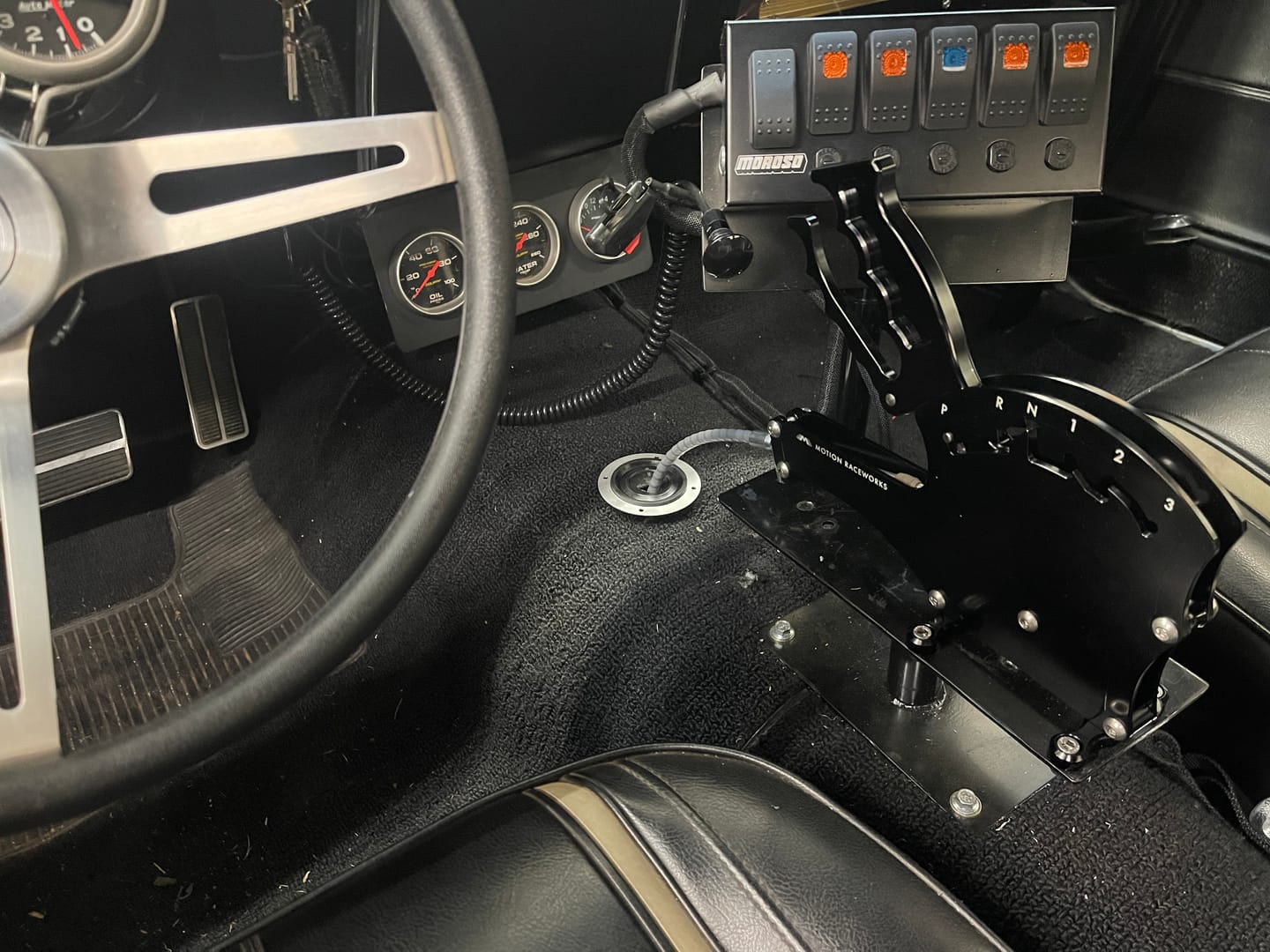 Customer photo review of TH400 3 Speed Reverse Pattern Operator Series Billet Shifter Front Exit 16-1700