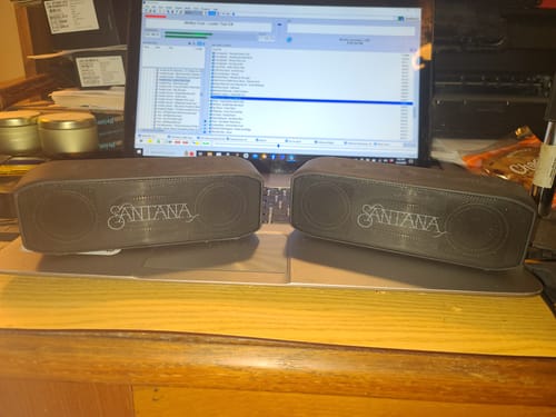 Customer photo review of Samba High Powered Speaker