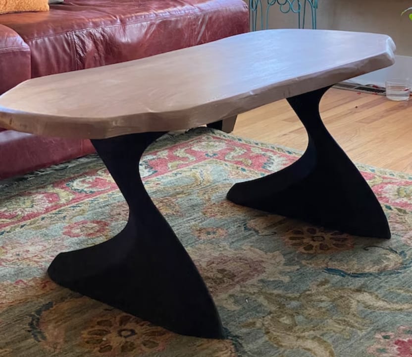 Customer photo review of Metal Bench Legs - 214 Botas - 20W, 16H inch