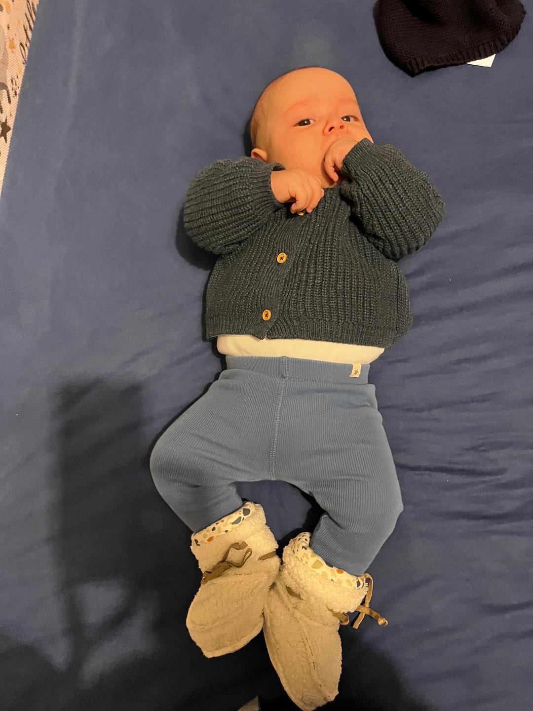 Customer photo review of Wellsoft Bebek Patiği Ekru