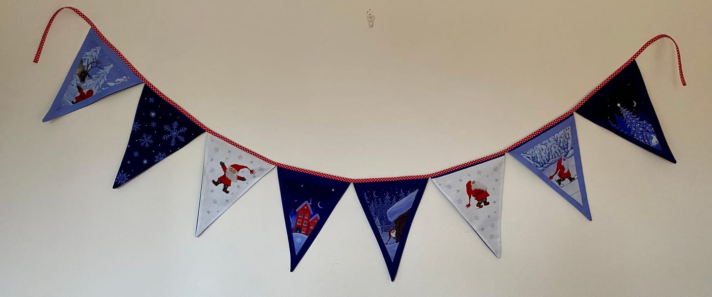 Customer photo review of Polka Dot Bias Binding Tape - 5 metres