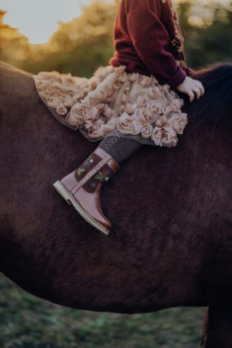 Customer photo review of Blackberries Lorride Boot - Hazelnut