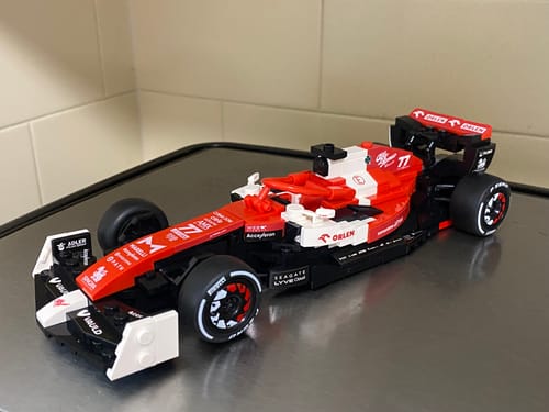 Customer photo review of Alfa Romeo Formula 1 C42 339pcs