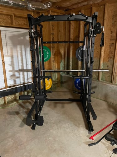 Customer photo review of MAJOR All-in-One Home Gym Smith Machine Package SML07