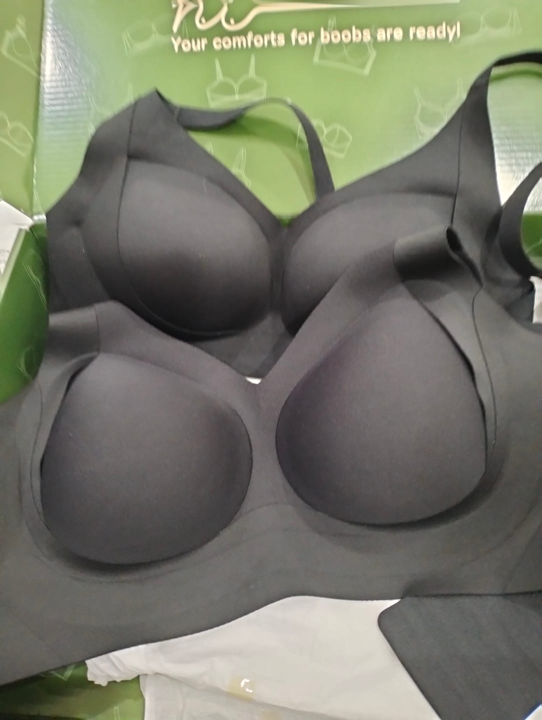 Customer photo review of [New-In] Routine Plus Perfect Uplifting Seamless Bra (S-3XL)
