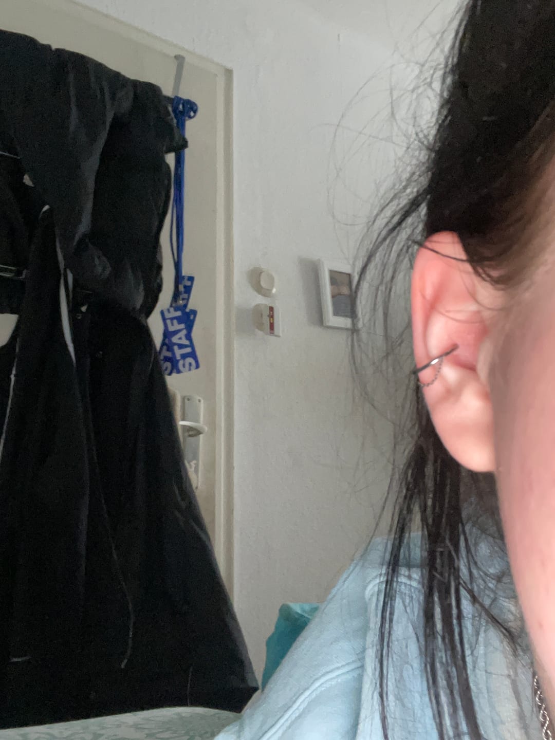 Customer photo review of Chain Clicker | Titan Piercing
