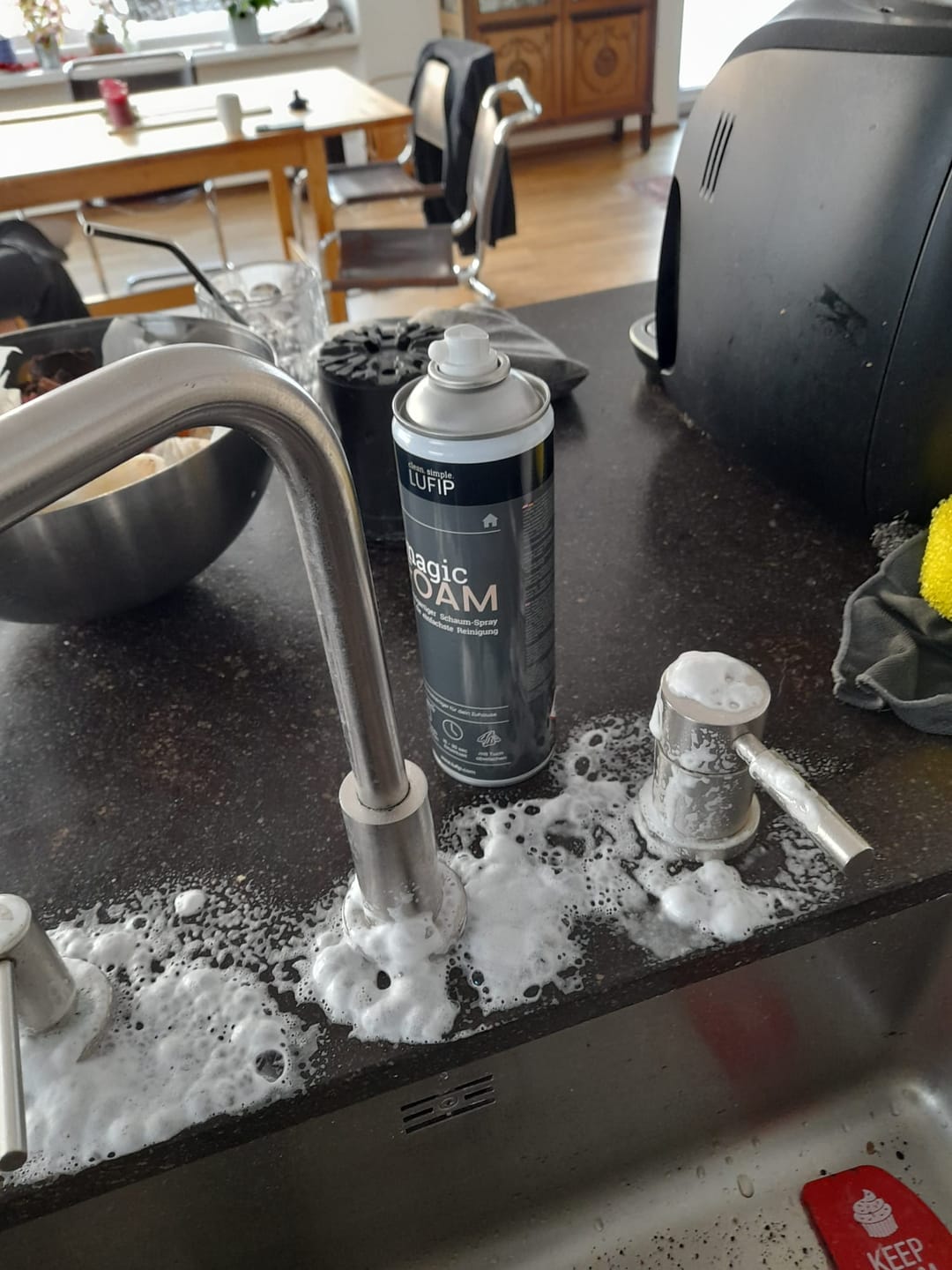 Customer photo review of Magic Foam