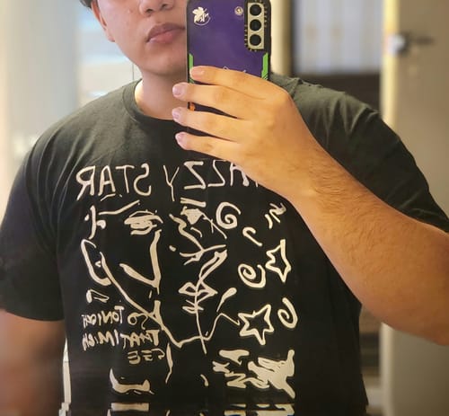 Customer photo review of Playera Mazzy Star