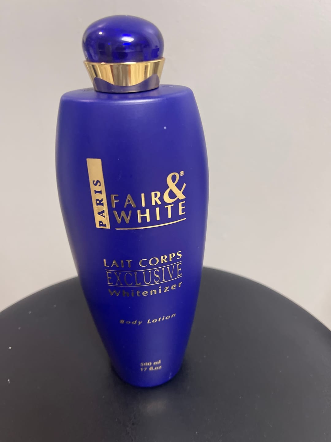 Customer photo review of Fair and White Exclusive Body Lotion with Pure Vitamin "C" 500ml 16.9 fl oz