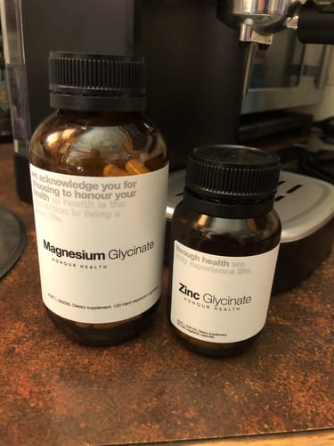Customer photo review of Zinc Glycinate - 60 Capsules