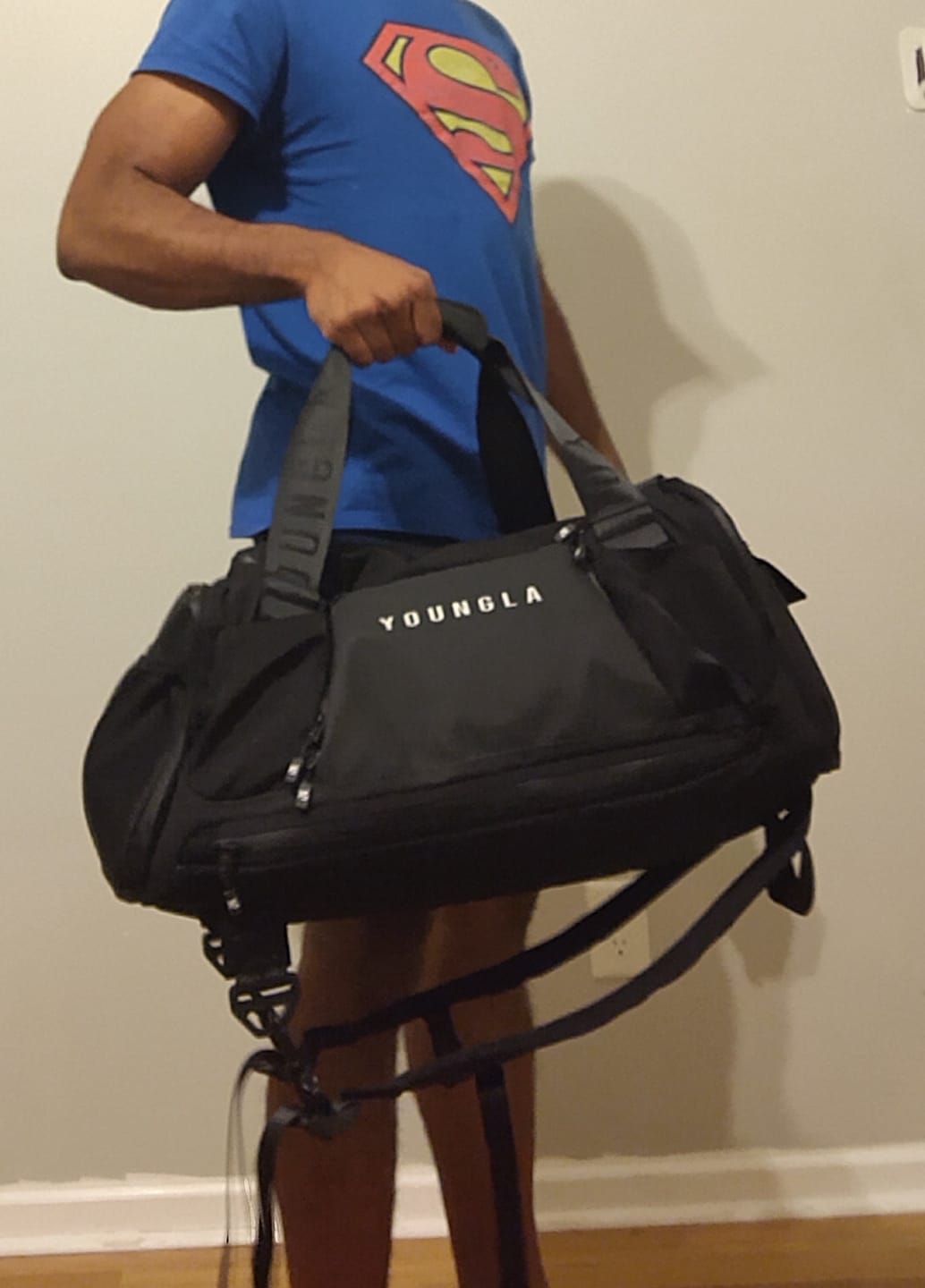 Customer photo review of 741 Hybrid Duffle Backpacks