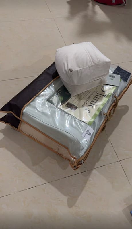 Customer photo review of Getha 3D Junior Latex Pillow