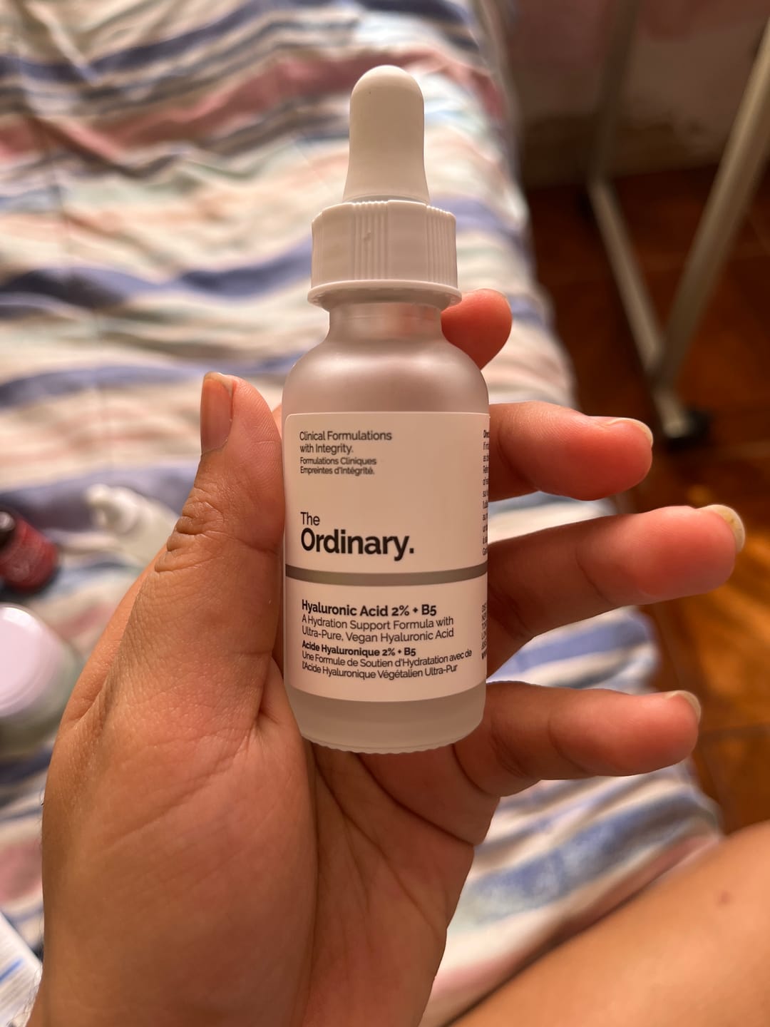 Customer photo review of Hyaluronic Acid 2% + B5 Hydrating Serum