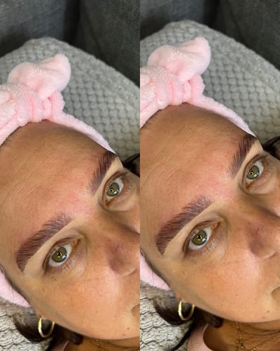 Customer photo review of All-In-One Brow Course