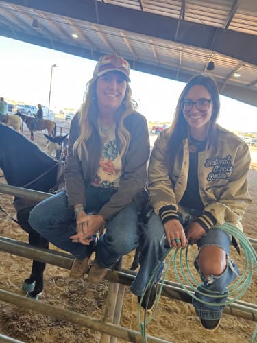 Customer photo review of NFR Golden Silk Bomber