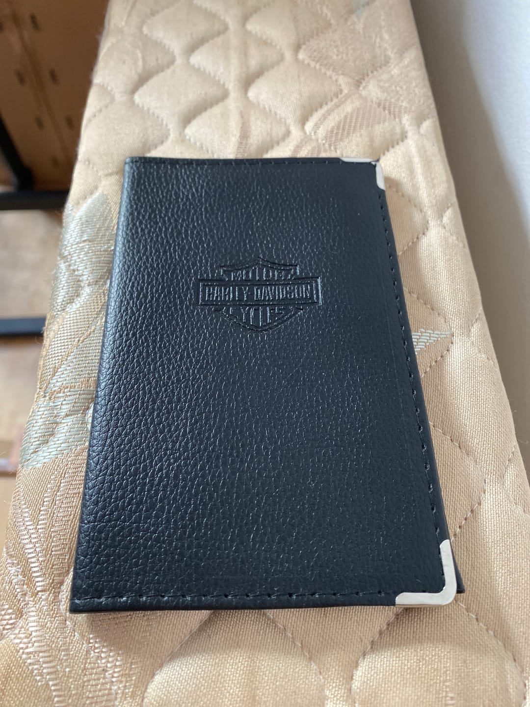 Customer photo review of Porte Carte Grise Harley Davidson