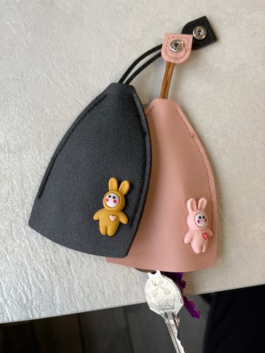 Customer photo review of Graziosa borsa portachiavi in pelle PU