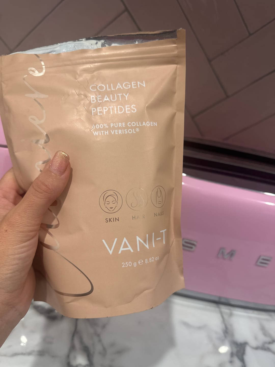 Customer photo review of Lumiere Collagen Beauty Peptides