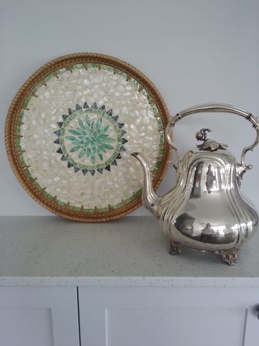 Customer photo review of Oasis Rattan Tray