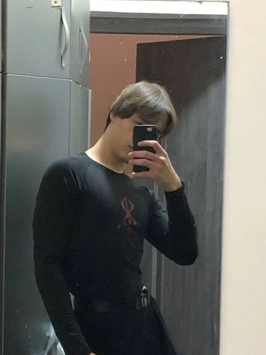 Customer photo review of Berserk Compression Long Sleeve Shirt