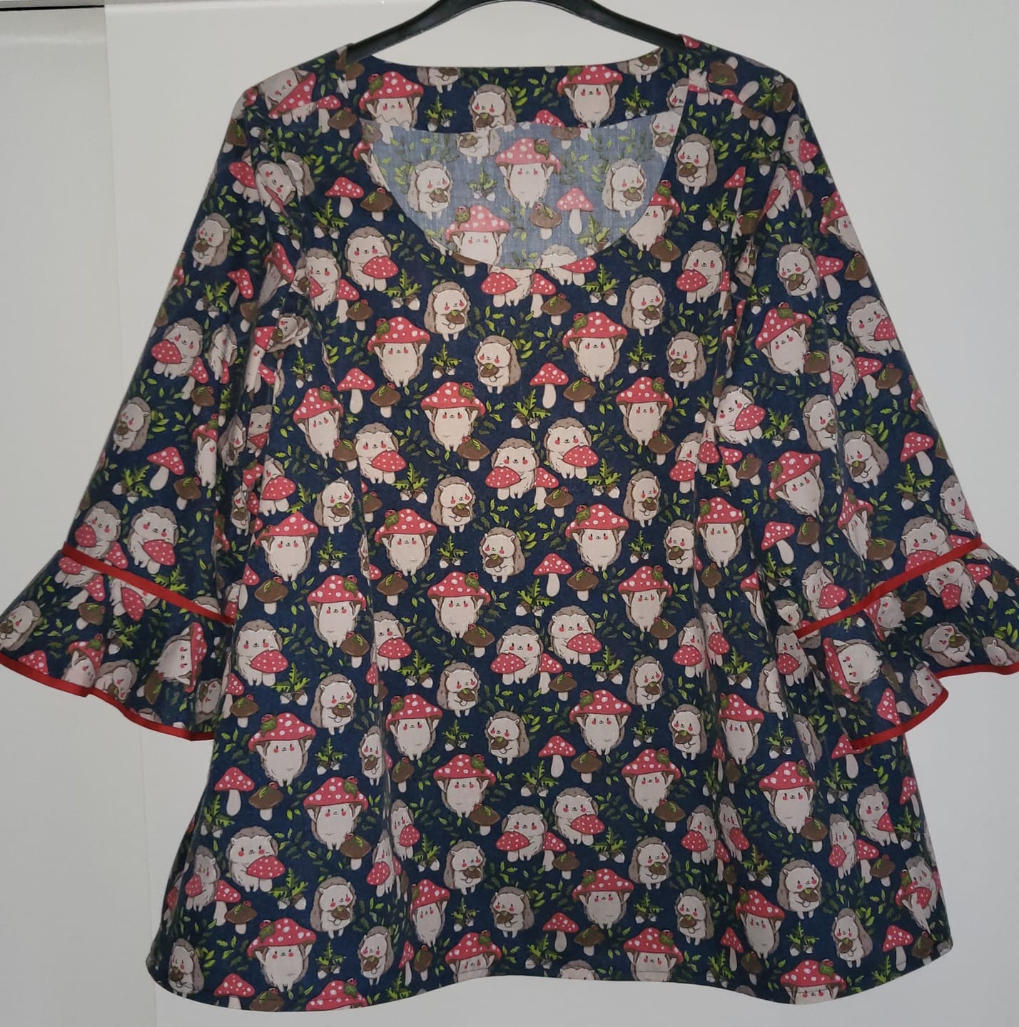 Customer photo review of Hedgehogs Polycotton Fabric