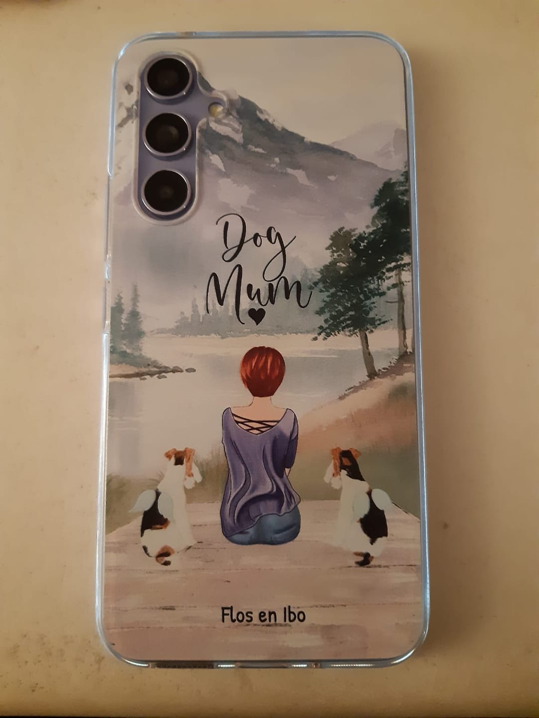 Customer photo review of Onderweg met huisdier - Gepersonaliseerd Telefoonhoesje