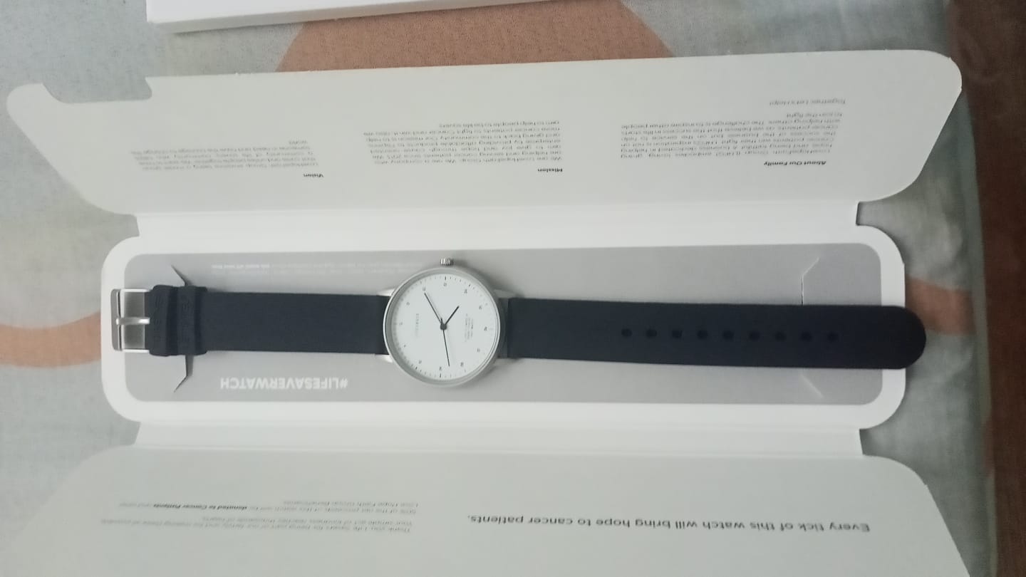 Customer photo review of Life Saver Watch 4.0 – Black