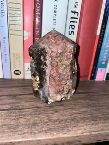 Customer photo review of Druzy Agate Tower- C