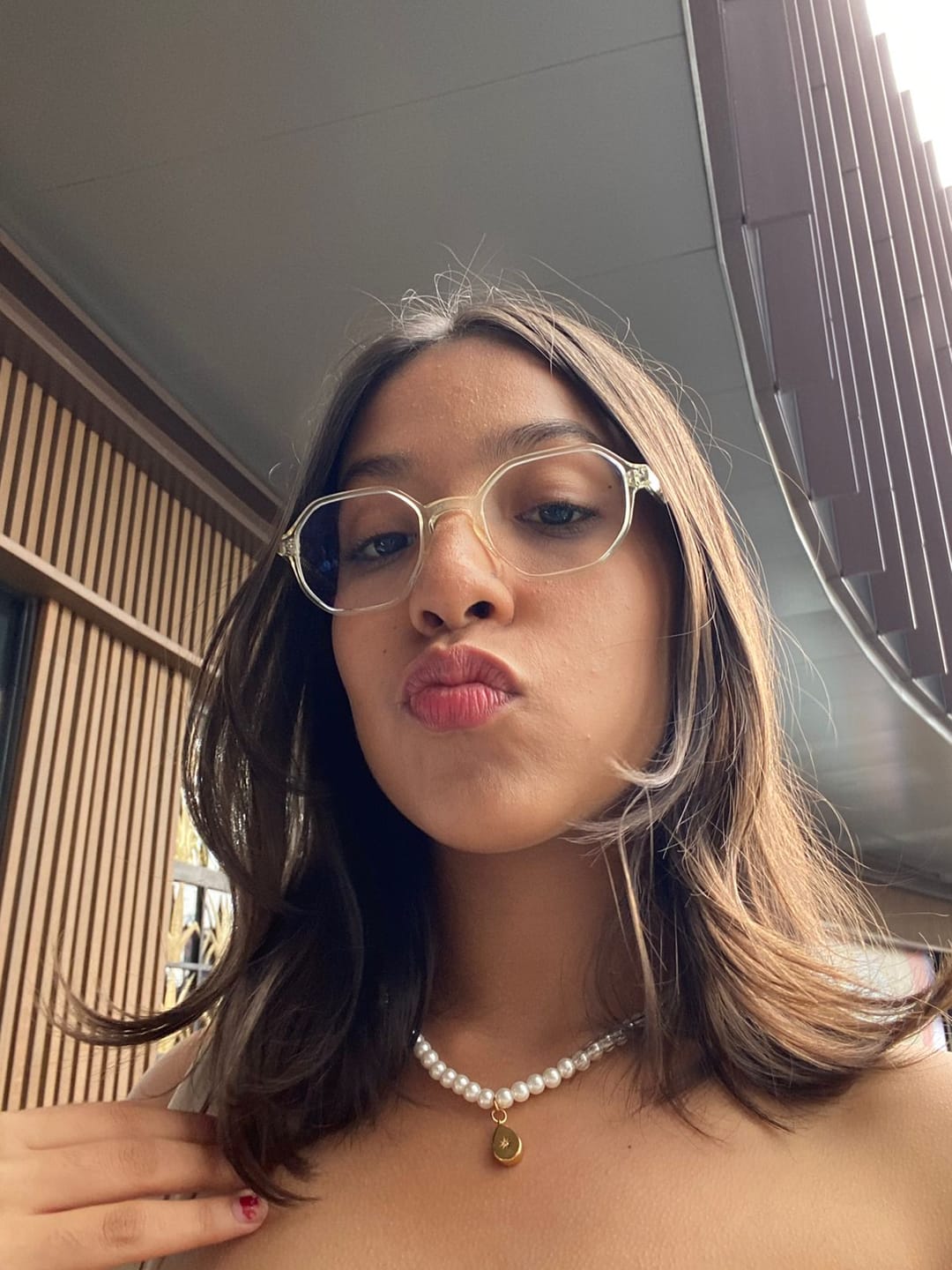 Customer photo review of Collar Pearl Stella