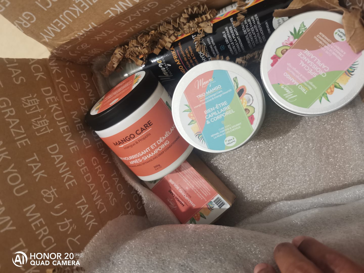 Customer photo review of Pack routine Mango POUSS