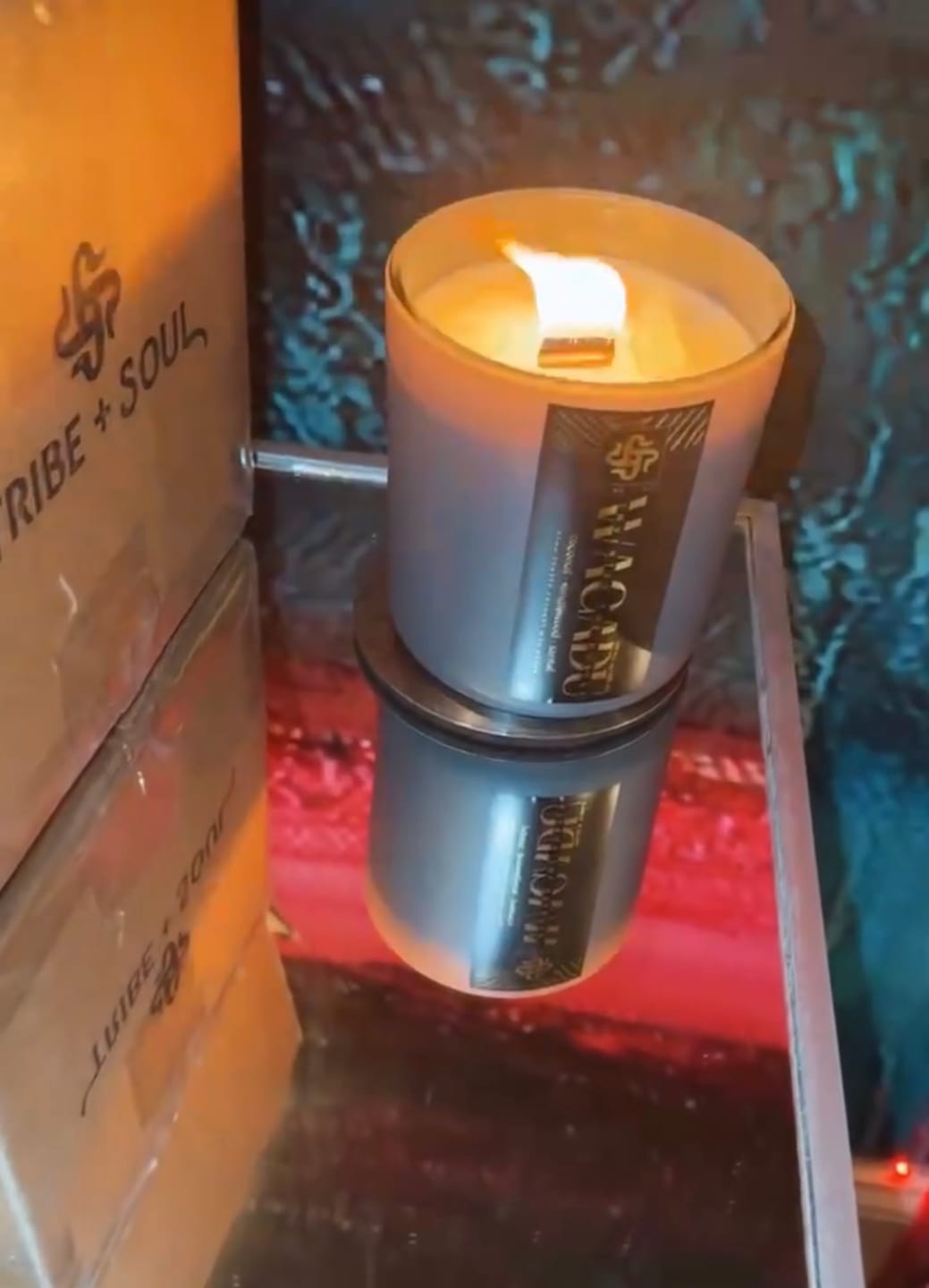 Customer photo review of Wagadu Candle(Coconut Sandalwood)