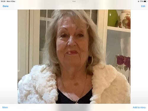 Customer photo review of Mature Skin Cream