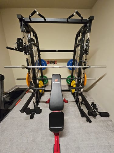 Customer photo review of MAJOR All-in-One Home Gym Smith Machine Spirit B2