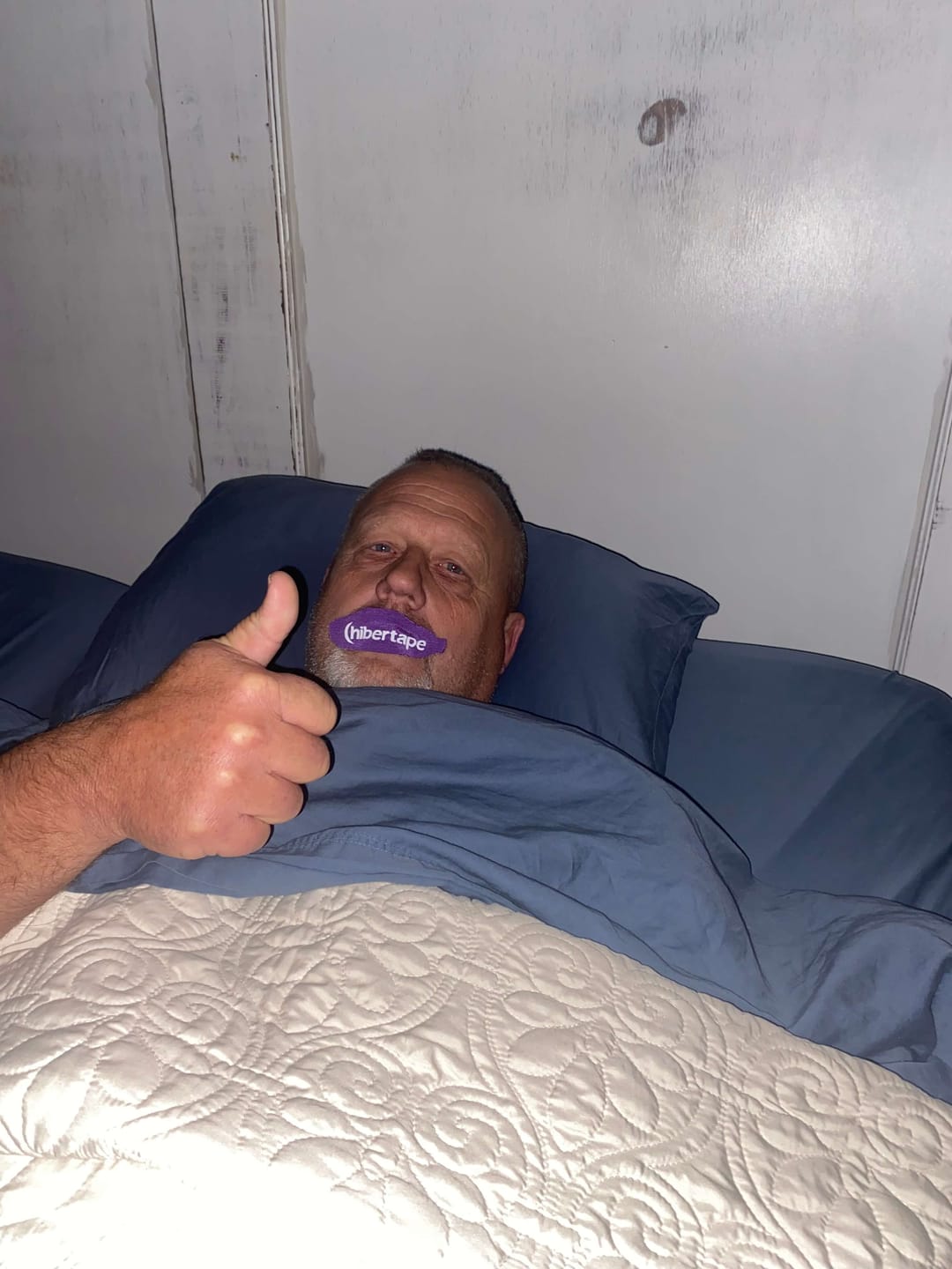 Customer photo review of Lavender Scented Sleep Tape - 3 Month Supply