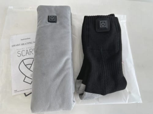 Customer photo review of HeatingSocks™ - VERWARMDE SOKKEN MET VERSTELBARE TEMPERATUUR - UNISEX