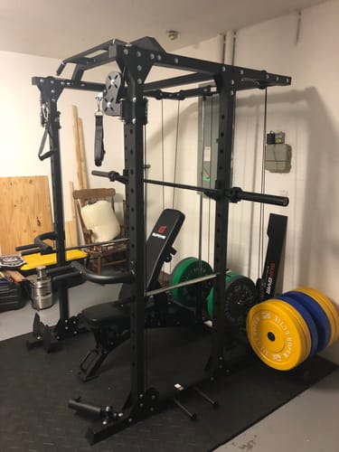 Customer photo review of Major Fitness PLM03 All-In-One Home Gym Power Rack