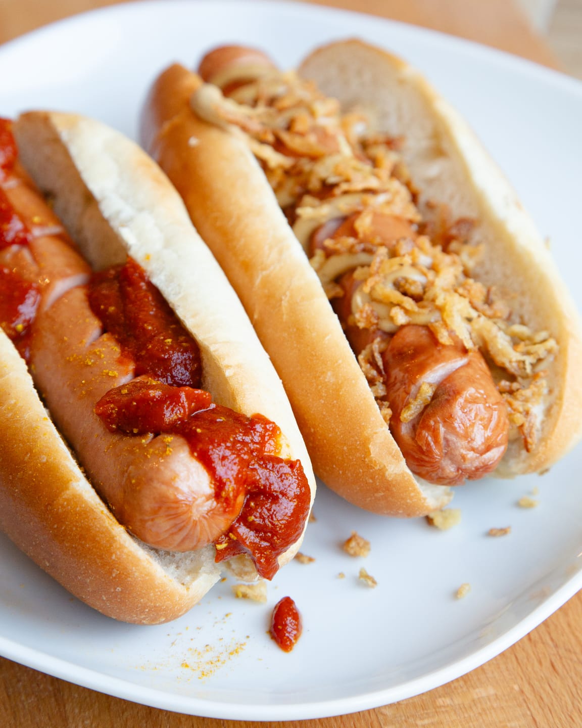 Customer photo review of 4 Hot Dog Potato Rolls • 60gr