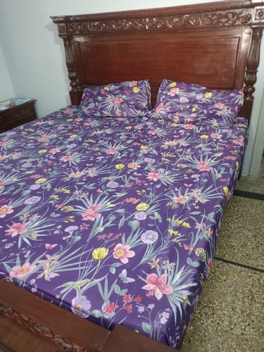 Customer photo review of Jardin-Bed Sheet Set