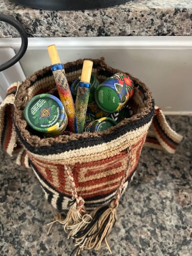 Customer photo review of Hapé Sampler Set- 1/4 oz