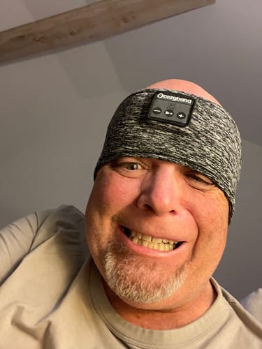 Customer photo review of CozyBand Wireless Headphones