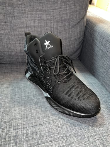 Customer photo review of WorkWell - Orthopädischer Arbeits- & Sicherheitsstiefel