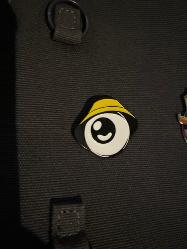 Customer photo review of YOKAI BOB Pin's 🤖