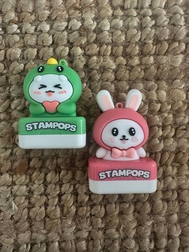 Customer photo review of Stampops - Σφραγίδες Ζωάκια με Εξατομικευμένο Όνομα