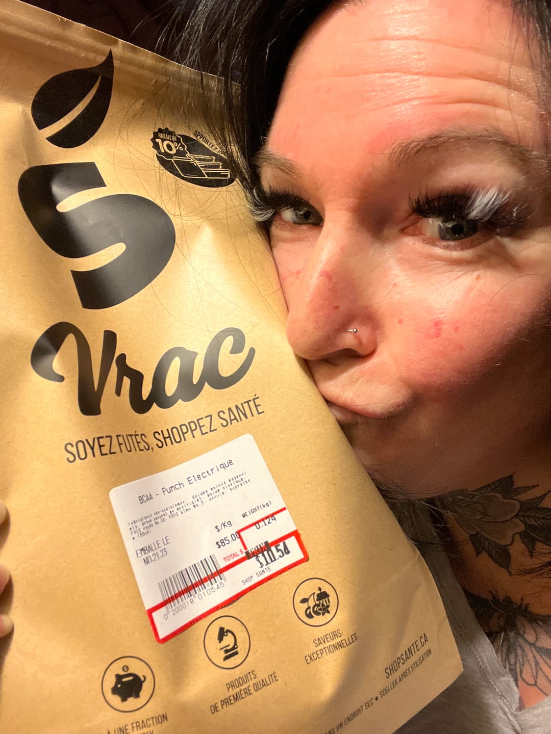 Customer photo review of VRAC - Bcaa (100g)