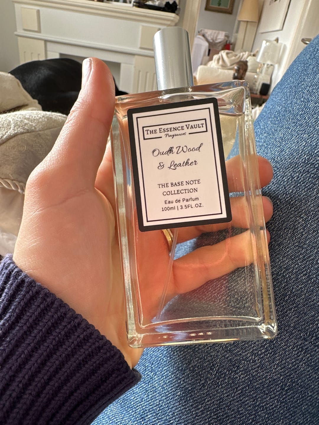 Customer photo review of Oudh Wood & Leather Eau De Parfum