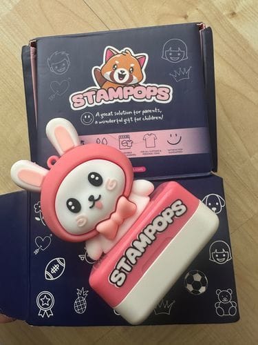 Customer photo review of Stampops - Σφραγίδες Ζωάκια με Εξατομικευμένο Όνομα
