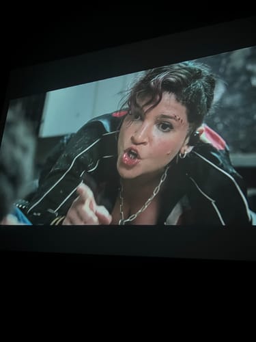 Customer photo review of MovieHub™ Ultra HD Projector + FREE Projector Screen