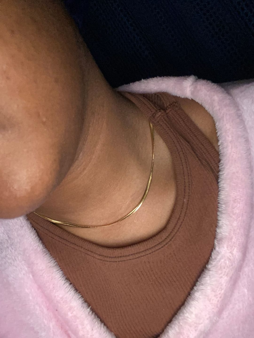 Customer photo review of Sleek Couture Necklace
